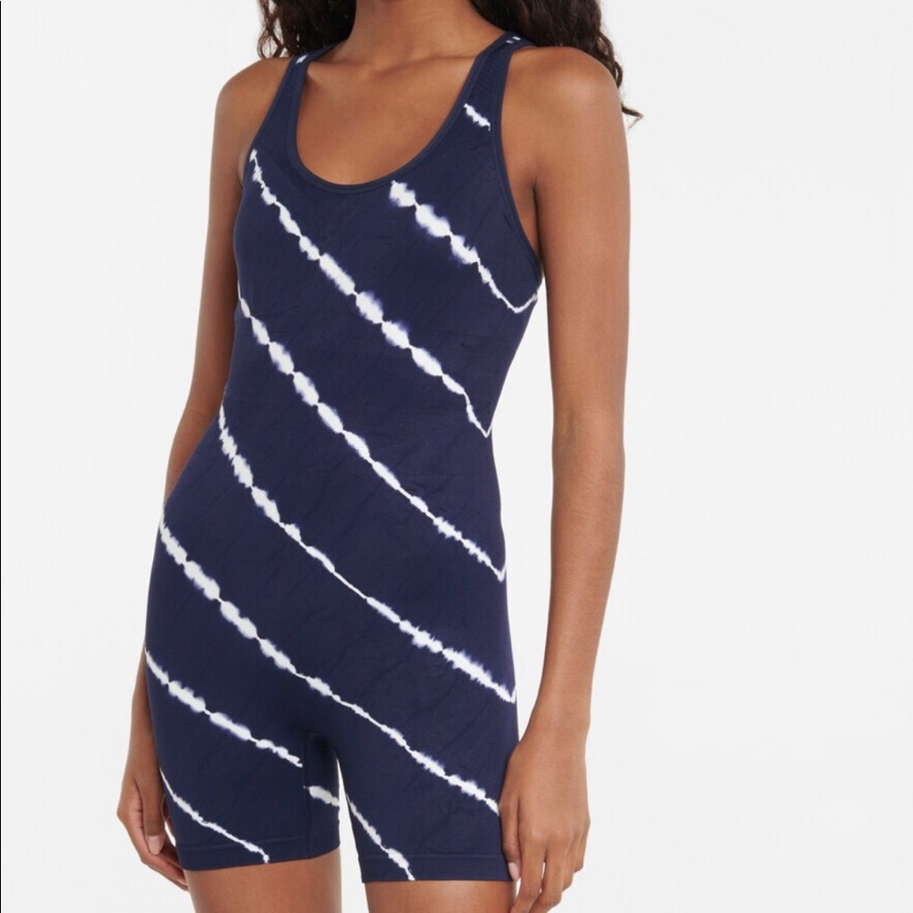 Tory Burch Sport Tie-Dye Technical Playsuit - Medium